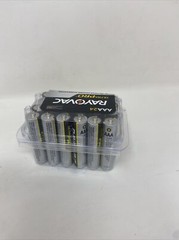 Rayovac Alkaline Reclosable AAA Batteries 24 Pack Exp 2031 New