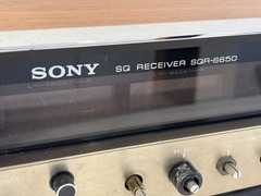 Sony SQR-6650 Vintage Receiver – Made in Japan Tested-Video READ – Free Shipping
