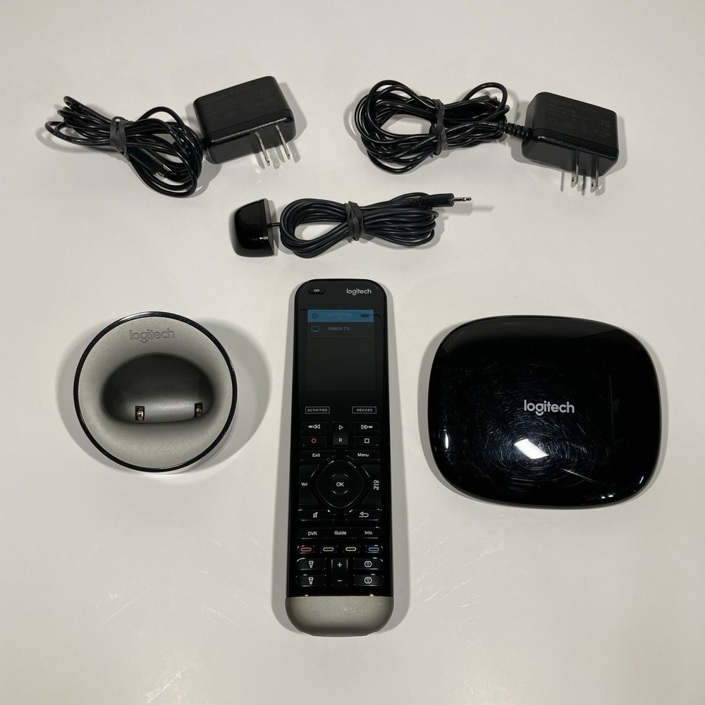 Logitech Harmony Elite PRO Remote Control System with Hub, Cradle, 1 IR Blaster