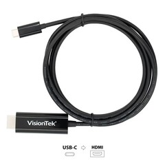 VisionTek USB-C to HDMI 2.0 Active 2 Meter Cable M/M