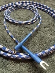 4 Ft. JMB CABLE CO Audiophile Turntable Phono RCA Cables w/Gnd. LOW Capacitance