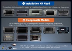 Eonon VWX6S PRO QLED 8+128 9″Android for VW Jetta MK5 MK6 Car Stereo CarPlay SWC