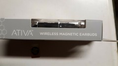 NEW Ativa Wireless Magnetic Earbuds Blue Bluetooth Hands free phone calls, NIB