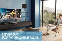 5600 Miles Digital TV Antenna Indoor HDTV Amplified Signal Booster 4K HD 1080P.