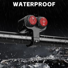 7/8” Waterproof Switch Motorcycle ATV Light Bar Switch 22mm 12V 16A, Handlebar