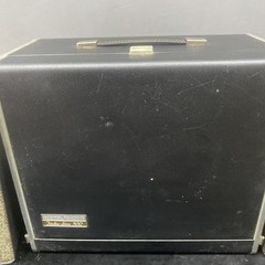 GE General Electric Trimline 500 Stereo Portable Record Player Parts Only As Is