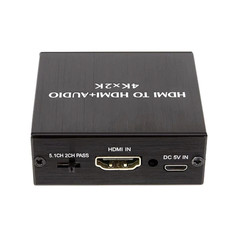 4K * 2K HDMI Stereo Audio Video Extractor Converter HDMI+ Optical SPDIF 3.5mm n