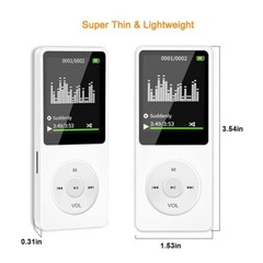 128GB Support Bluetooth MP4/MP3 Lossless Music Player FM Radio Recorder Sport US