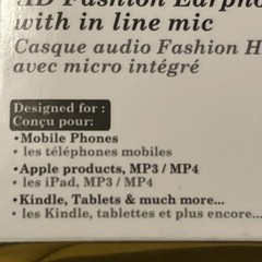 Radio Days Marilyn Monroe Earbuds Earphones Hd Fashion With In Line Mic New ￼