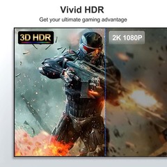 Short HDMI Cable 1FT 4K HDMI 2.0 Slim Flexible Cord 4K@60Hz Monitor TV PC Camera