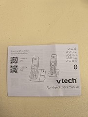 ​VTech VG231-2 Cordless Phone System – 2 Handsets – Easy to Use – Large LCD