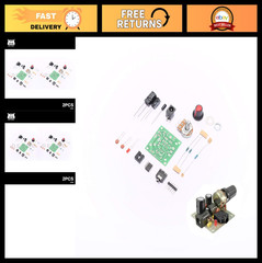 Mini Audio Amplifier DIY Kit LM386 Module Super Compact 3-12V Unsoldered Board