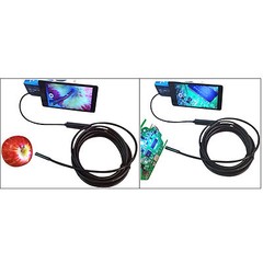 3.5/1.5M 5.5mm Android Endoscope Waterproof Borescope Inspection Camera 6LED USB