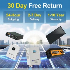 ECO-WORTHY 48V 100AH Lithium Battery UL9540A+ 48V 60A Charger+Battery Monitor