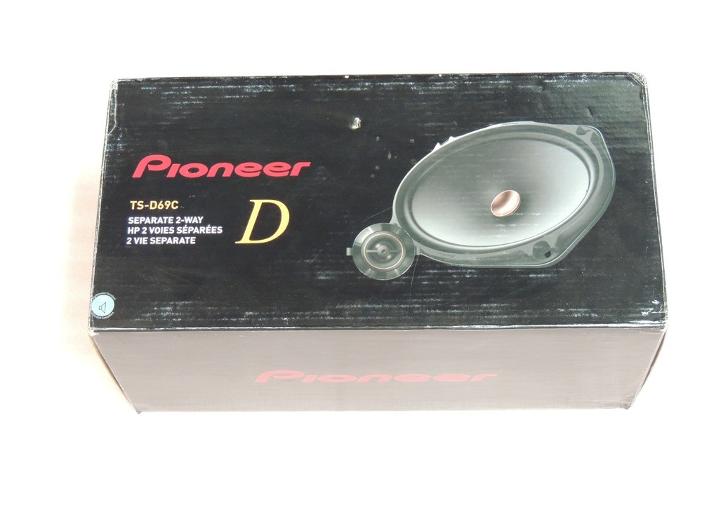Pioneer TS-D69C 6” x 9” – 2-way, 330 W Max Power Component Speakers (pair)