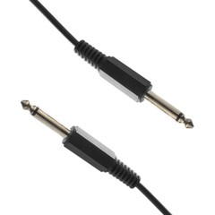 Element-Hz™ 1/4″ Male Mono to 1/4″ Male Mono Audio Cable (.5 Meter / 1.64ft)