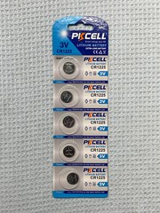 5 Pack CR1225 1225 PKCELL Lithium 3v Battery FACTORY FRESH 12/2028 FREE SHIPPING