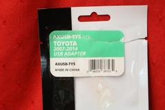 Axxess AXUSB-TY5 5 Pin 12″ Long USB Adaptor for Select 2007-2014 Toyota NEW #N1
