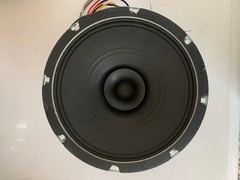 Set of (4) NOS Lowell 805 8″ Dual-Cone Speakers: 8Ω, 12 W 25V/70V Transformer