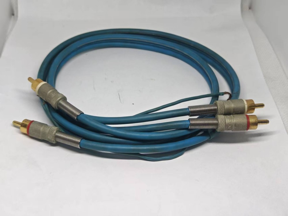 USED SME GSE-100 Flagship Silver phono cable (1.0M), made in England