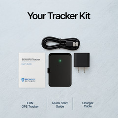 BrickHouse Security EON Odyssey –Long-Life Wireless 4G LTE Real-Time GPS Tracker