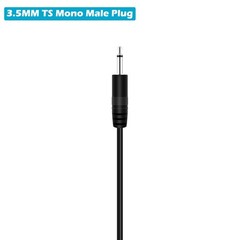 3FT 3.5mm 1/8″ to Speaker Wire TS Mono Male Plug to Bare Wire Pigtail 3.5mm J…