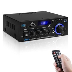 Stereo Receiver & Amplifier Home Audio Amp, AK45 Bluetooth Receiver for Home