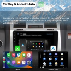 For Chrysler 300C 2004-2007 Android 15 Carplay Car Stereo Radio GPS Navi WIFI BT