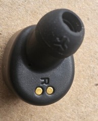 JLab JBuds Air “ICON” True Wireless Earbuds RIGHT SIDE ONLY – Black/Gold.
