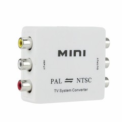 Bi-Directional 2-Way NTSC To PAL+PAL To NTSC Video TV System Converter Adapter