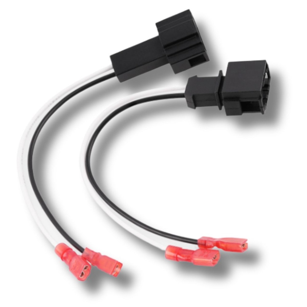 Pipeman Euro Speaker Harness Adapter Plug and Play 2 Pin SPKH-EURO-9002