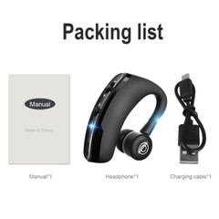 Bluetooth 5.2 Wireless Earbuds Voice Control Noise Cancelling Stereo Headphones