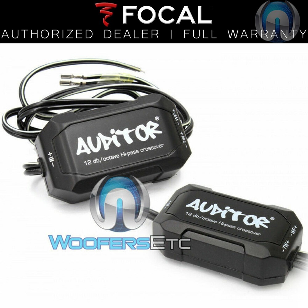 pair FOCAL AUDITOR RP-XO CROSSOVERS for COMPONENT MIDS TWEETERS SPEAKERS PASSIVE