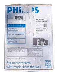 Philips Mcm298/37 Micro System China 4-Disc CD MP3 FM Player Wall Mounted Audio
