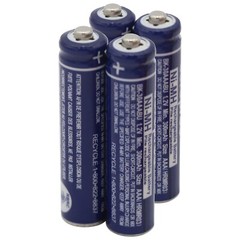 4-Pack BK-30AAABU Replacement Batteries for Panasonic Cordless Phone BK30AAABU