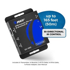 HDMI Extender Over CAT5/CAT6 by OREI with IR upto 164 Feet(EX-165C)