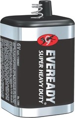 EVEREADY 6V Battery, Super Heavy Duty 6 Volt Battery, 1 Count