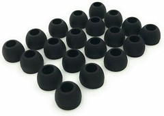 20 Pcs Universal Premium Ear Tips Silicone Replacement Earbud Earbuds