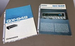 PIONEER QX949 QUAD/STEREO RECEIVER ORIGINAL BOX/ MANUAL AWESOME