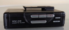 SONY Walkman WM-A18 Cassette Player – Black Rechargeable & Pro X7 ear buds