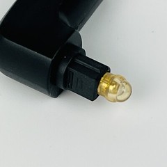Toslink 90° Digital Optical Audio Cable Adapter Male to Female Right Angle L