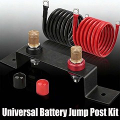 Battery Relocation Jump Post Kit 4AWG Heavy Duty Remote Battery Terminals USA