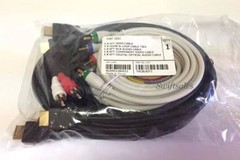 BAFO HDTV Hookup Cable Kit – 3x 6′ HDMI, RGB Component, RCA Audio, Toslink – NEW
