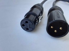 CANARE BLACK QUAD MICROPHONE MIC CABLE NEUTRIK XLR lot