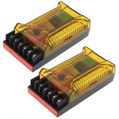 120W Audio Speaker Crossover 2 Way High-Low 2-6 Ohm Frequency Divider 45Hz-20KHz
