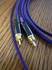 4 Ft. JMB CABLE CO Audiophile Turntable Phono RCA Cables w/Gnd connect pro ject