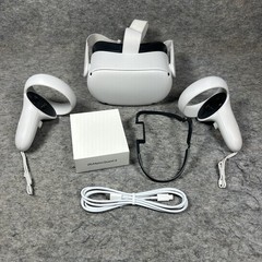Meta Oculus Quest 2 128GB VR Headset W/ Controllers Tested & Working
