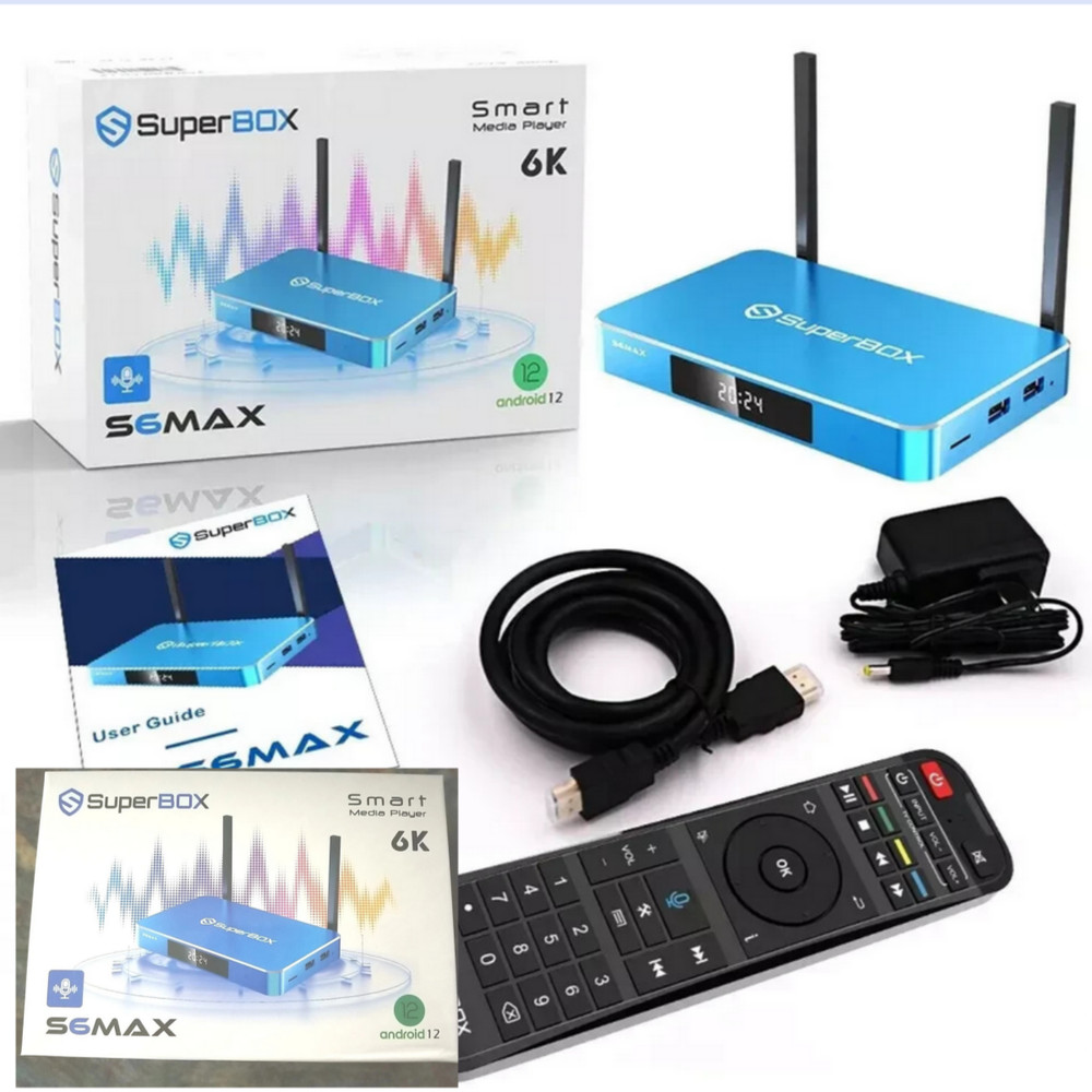 New SuperBox S6 Max Authorized Distributor US Free Shipping