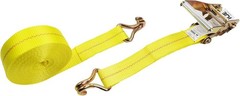 4 Pack 2″ x 27′ Ratchet Straps, 10,000lbs Heavy-Duty Cargo Tie Down with J-Hooks