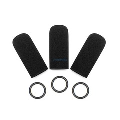 3 Foam Mic Cover for David Clark M-7/M-4/M-5/M-77/DC-87 Microphones